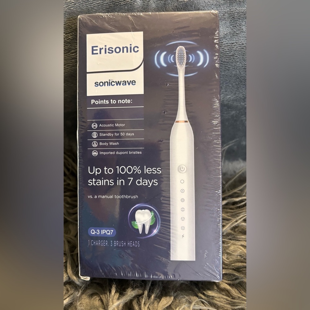 Erisonic Sonicwave Electric Toothbrush - White